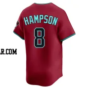 Garrett Hampson Men's Arizona Diamondbacks Red Limited Alternate Jersey