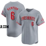 Garrett Hampson Men's Cincinnati Reds Gray Limited Away Jersey