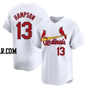 Garrett Hampson Men's St. Louis Cardinals White Limited Home Jersey