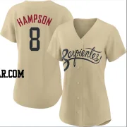 Garrett Hampson Women's Arizona Diamondbacks Gold Authentic 2021 City Connect Cool Base Jersey