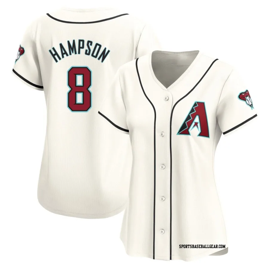 Garrett Hampson Women's Arizona Diamondbacks White Limited Home Jersey