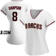 Garrett Hampson Women's Arizona Diamondbacks White Replica Home Jersey