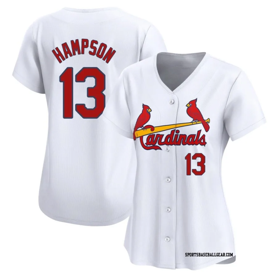 Garrett Hampson Women's St. Louis Cardinals White Limited Home Jersey