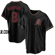 Garrett Hampson Youth Arizona Diamondbacks Black Replica Alternate Jersey