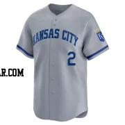 Garrett Hampson Youth Kansas City Royals Gray Limited Away Jersey