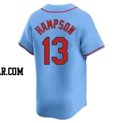 Garrett Hampson Youth St. Louis Cardinals Light Blue Limited Alternate Jersey