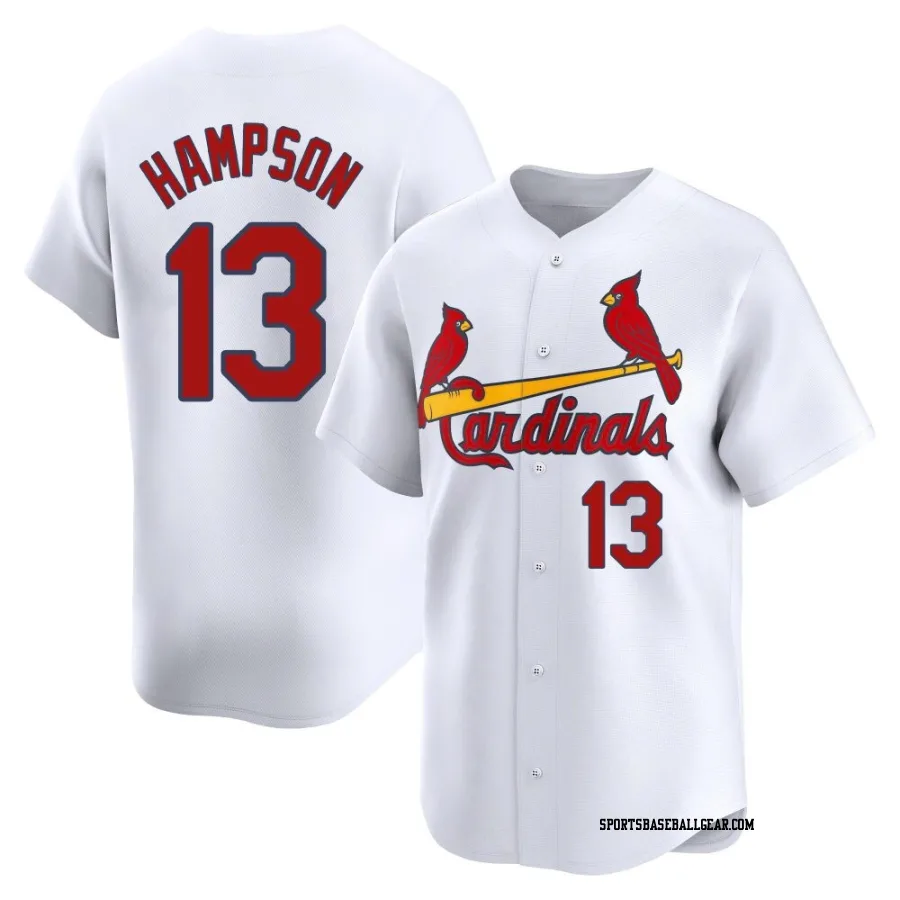 Garrett Hampson Youth St. Louis Cardinals White Limited Home Jersey