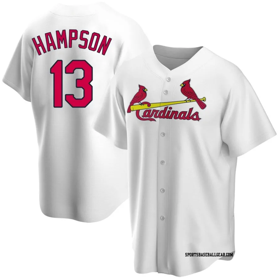 Garrett Hampson Youth St. Louis Cardinals White Replica Home Jersey