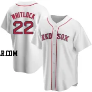 Garrett Whitlock Youth Boston Red Sox White Replica Home Jersey
