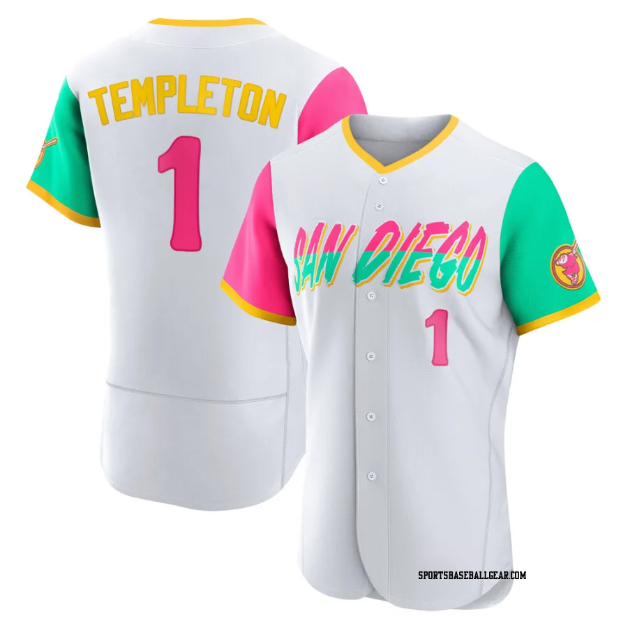 Garry Templeton Men's San Diego Padres White Authentic 2022 City Connect Jersey