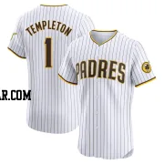 Garry Templeton Men's San Diego Padres White Elite Home Jersey