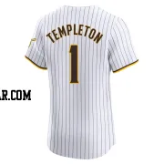 Garry Templeton Men's San Diego Padres White Elite Home Jersey
