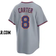 Gary Carter Men's New York Mets Gray Replica Away 2.0 Jersey