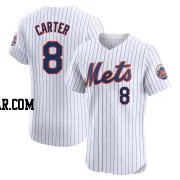 Gary Carter Men's New York Mets White Elite Home Jersey