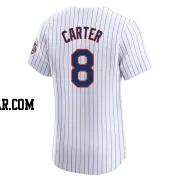Gary Carter Men's New York Mets White Elite Home Jersey
