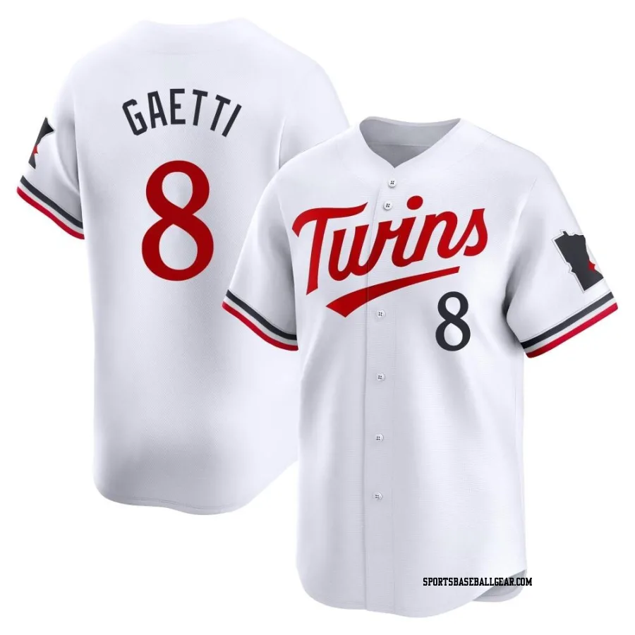 Gary Gaetti Youth Minnesota Twins White Limited Home Jersey