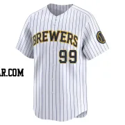 Gary Sanchez Men's Milwaukee Brewers White Limited Alternate Jersey