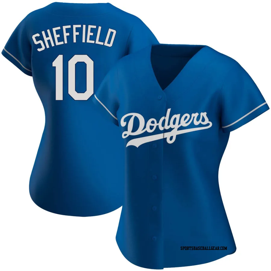Gary Sheffield Women's Los Angeles Dodgers Royal Replica Alternate Jersey