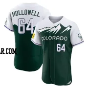 Gavin Hollowell Men's Colorado Rockies Green Authentic 2022 City Connect Jersey