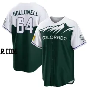 Gavin Hollowell Men's Colorado Rockies Green Replica 2022 City Connect Jersey