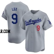 Gavin Lux Men's Los Angeles Dodgers Gray Limited Away Jersey