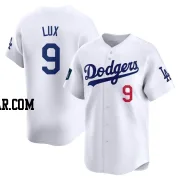Gavin Lux Men's Los Angeles Dodgers White Limited 2024 World Tour Seoul Series Home Jersey
