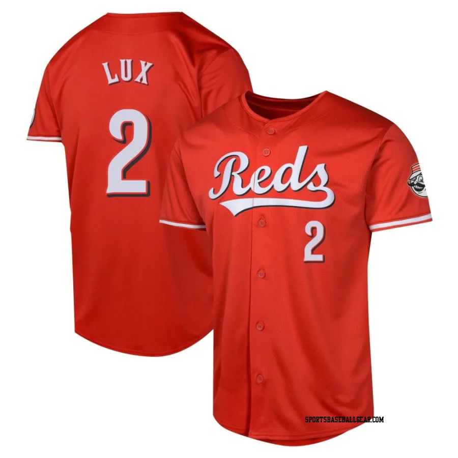 Gavin Lux Youth Cincinnati Reds Red Limited Alternate Jersey