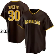 Gavin Sheets Men's San Diego Padres Brown Replica Road Jersey