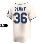 Gaylord Perry Youth Seattle Mariners Cream Limited Alternate Jersey
