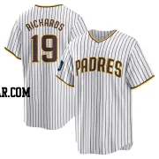 Gene Richards Youth San Diego Padres White Replica 2024 World Tour Seoul Series Home Jersey