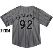 Genesis Cabrera Toddler New York Mets Limited Graphite 2024 City Connect Jersey