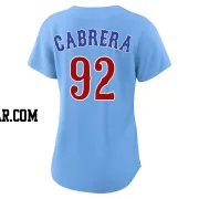 Genesis Cabrera Women's Chicago Cubs Royal Limited 2nd Alternate Jersey