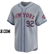 Genesis Cabrera Youth New York Mets Gray Limited Away Jersey