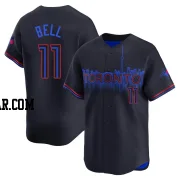 George Bell Youth Toronto Blue Jays Black Limited 2024 City Connect Jersey