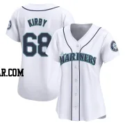 George Kirby Women's Seattle Mariners White Limited Home Jersey