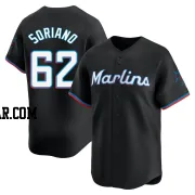 George Soriano Youth Miami Marlins Black Limited Alternate Jersey