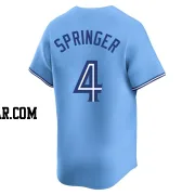 George Springer Youth Toronto Blue Jays Blue Limited Powder Alternate Jersey