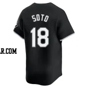 Geovany Soto Men's Chicago White Sox Black Limited Alternate Jersey