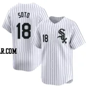 Geovany Soto Men's Chicago White Sox White Limited Home Jersey