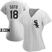 Geovany Soto Women's Chicago White Sox White Replica Home Jersey