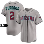 Geraldo Perdomo Youth Arizona Diamondbacks Gray Limited Alternate Jersey