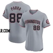 Gerardo Parra Men's Washington Nationals Gray Elite Road Jersey