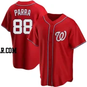Gerardo Parra Men's Washington Nationals Red Replica Alternate Jersey