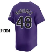 German Marquez Men's Colorado Rockies Purple Limited Alternate Jersey