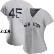 Gerrit Cole Women's New York Yankees Gray Replica 2021 Field of Dreams Jersey