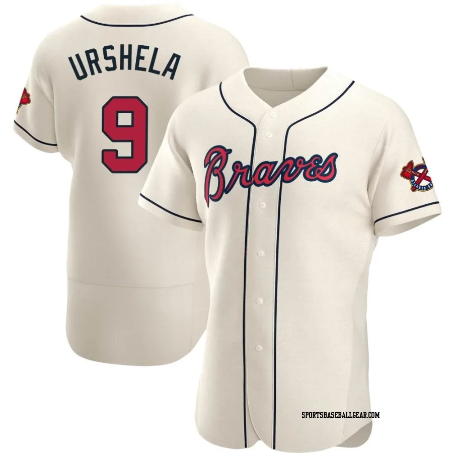 Gio Urshela Men's Atlanta Braves Cream Authentic Alternate Jersey