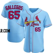 Giovanny Gallegos Men's St. Louis Cardinals Light Blue Authentic Alternate Jersey