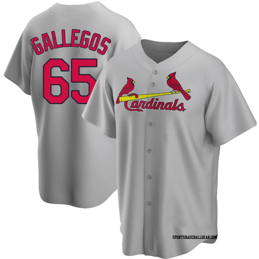 Giovanny Gallegos Youth St. Louis Cardinals Gray Replica Road Jersey