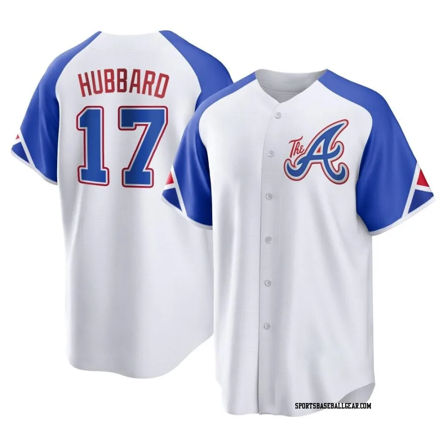Glenn Hubbard Men's Atlanta Braves White Replica 2023 City Connect Jersey