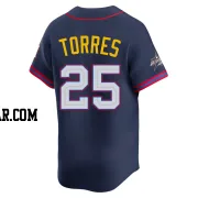 Gleyber Torres Men's Detroit Tigers Navy Limited American League 2025 All-Star Edition Jersey